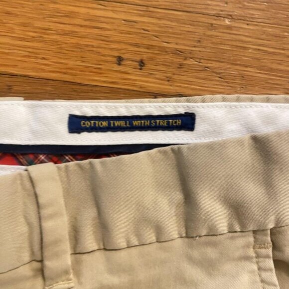 Polo Golf Ralph Lauren Pants Mens 35x32 Khaki Golf Classic Fit Cotton Stretch - Picture 4 of 16